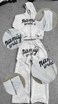 Namiywrld Grey Pearl Sweatsuit